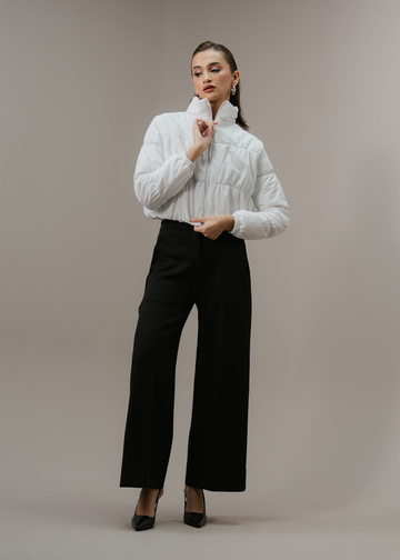 White Puffer Jacket